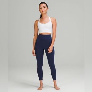 Lululemon blue soft align crop leggings